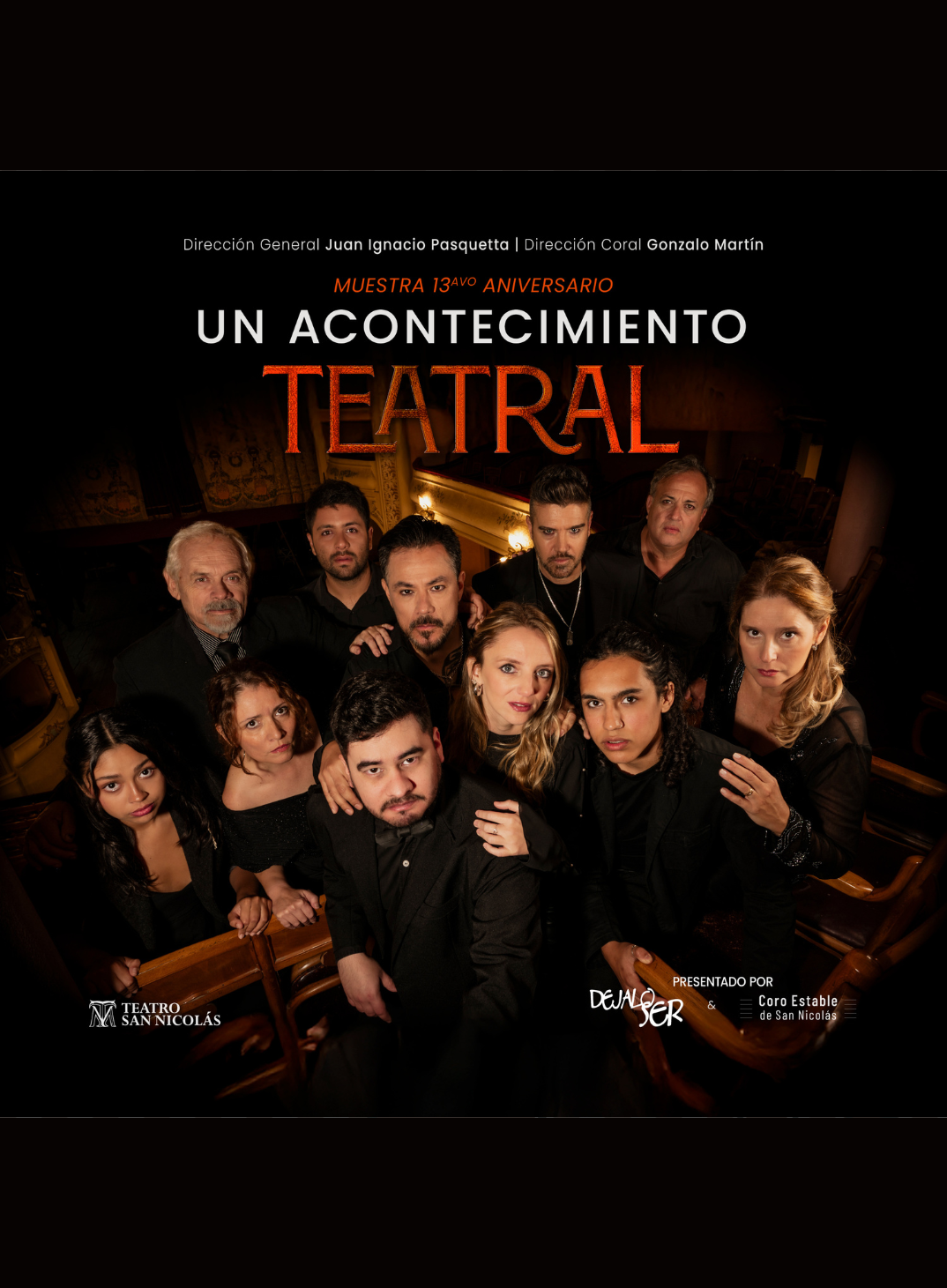 JUEVES 2006 - 2030 hs - TEATRO SAN NICOLÁS